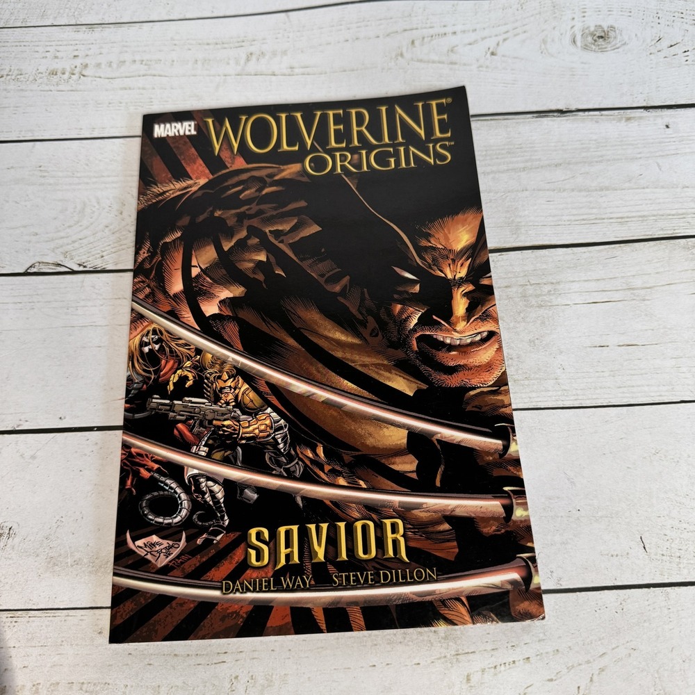 Marvel Wolverine Origins "Savior" Graphic Novel TPB Daniel Way Steve‎ Dillon
